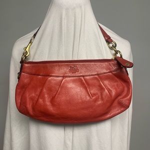 AUTHENTIC COACH LEATHER SHOULDER BAG